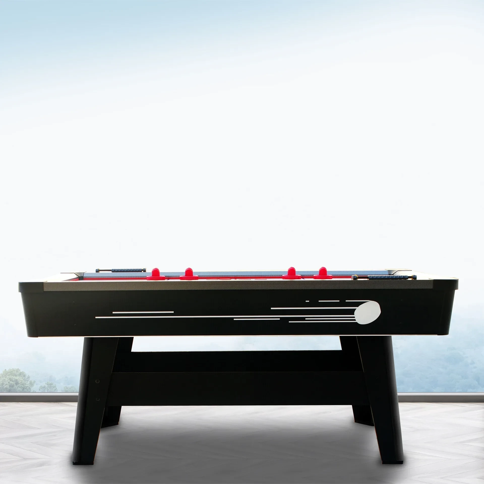 Air hockey classique 4 joueurs  167,6 x 81,2 cm.